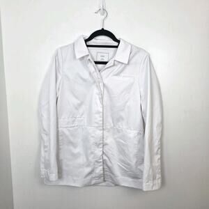 Figs Medical White The Tala Modern Lab Coat Size Medium Doctor Nurse